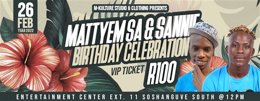 MattyEm_SA & Sannie birthday celebration