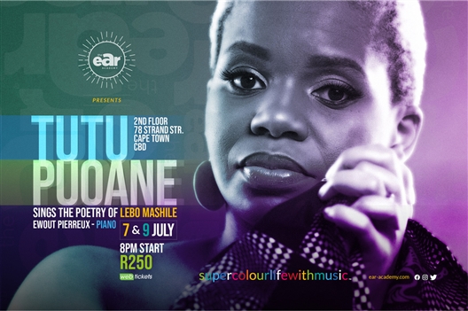 Tutu Puoane Sings The Poetry Of Lebo Mashile (2nd Night)